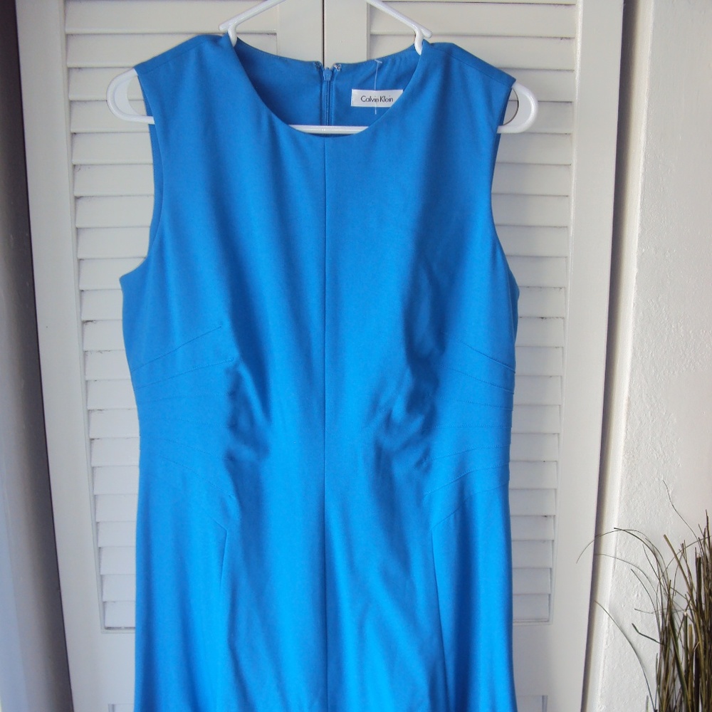 Blue Calvin Klein Dress
